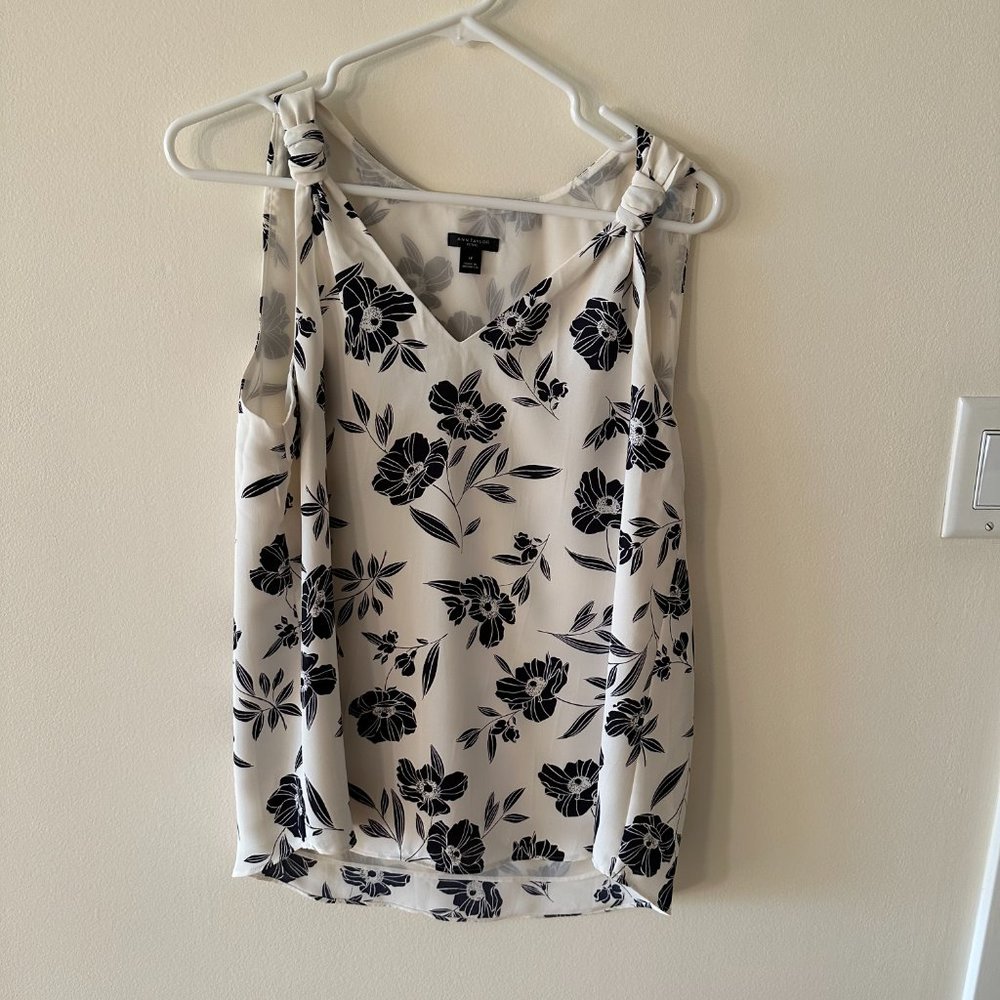 Express Flower Print Work Top